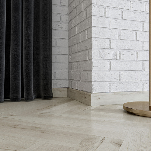 Кварцевый плинтус Fargo 81996-14 Дуб Лондонский туман Кварцевый плинтус Fargo 81996-14 Дуб Лондонский туман